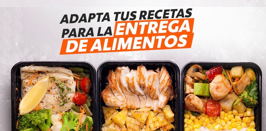 Tips de recetas para entrega de alimentos 